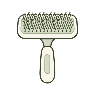 Slicker brush