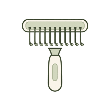 Undercoat rake